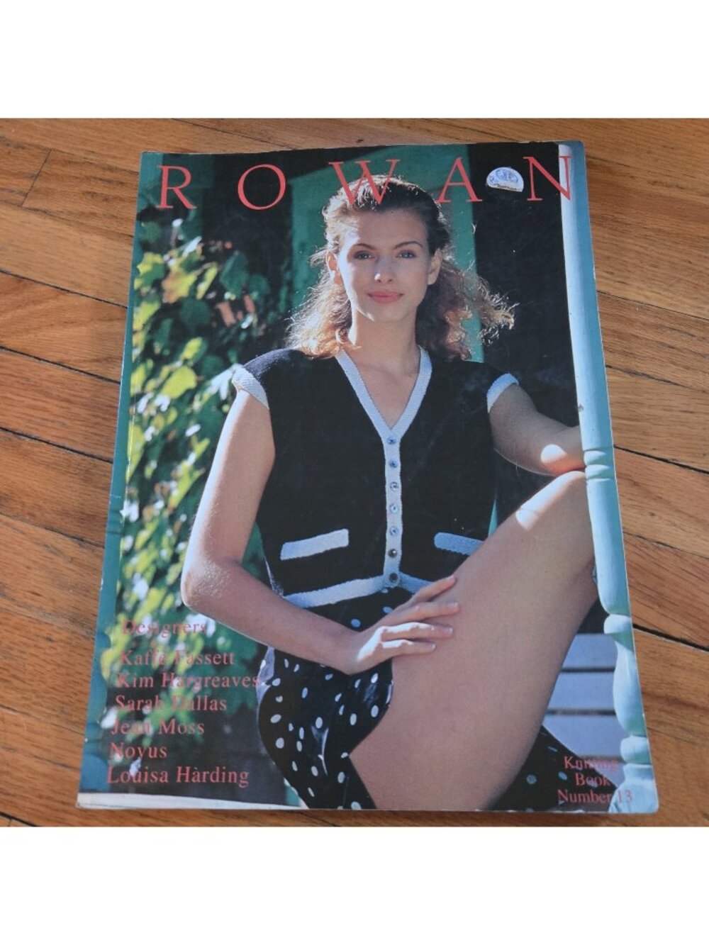 ROWAN Knitting Book Magazine 13  Rowan Yarns Kaffe Fassett Jean Moss Vintage